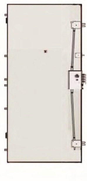 Πόρτα ασφαλείας SELF LOCK, σχέδιο θωράκισης